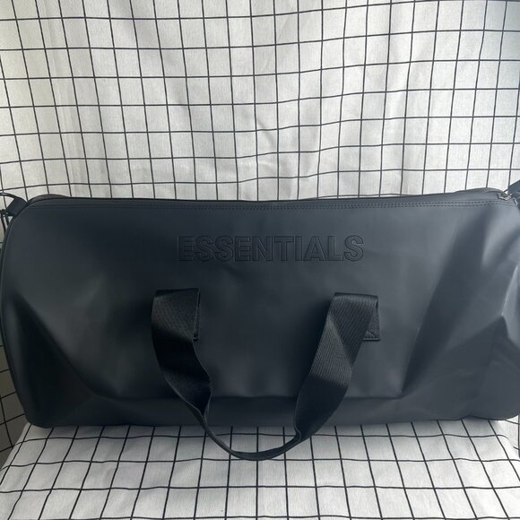 FOG Essentials Duffel Bag Black Fear of God Travel - Picture 1 of 10